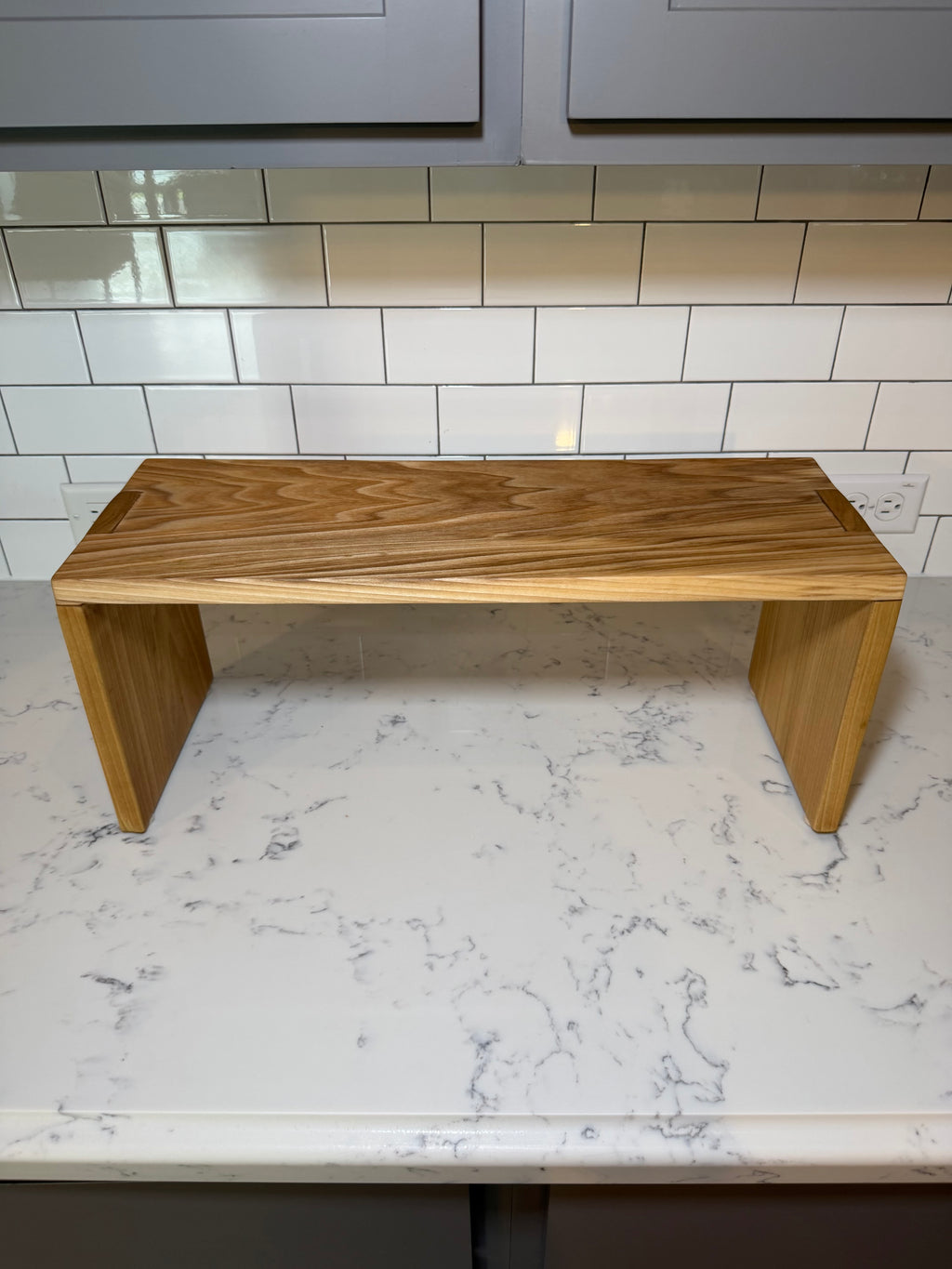 Poplar Countertop Shelf