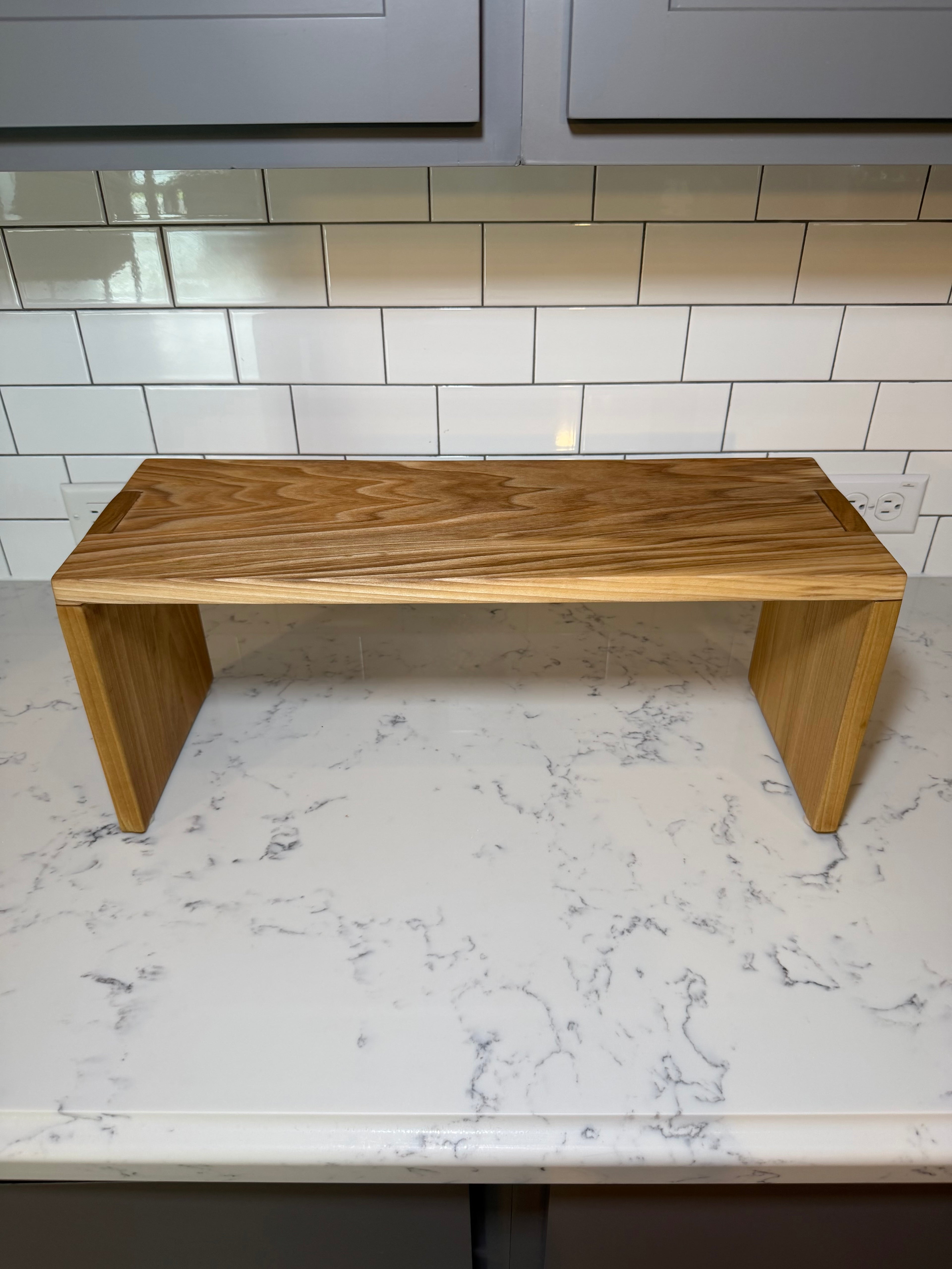 Poplar Countertop Shelf