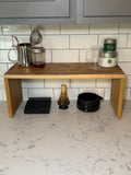 Poplar Countertop Shelf