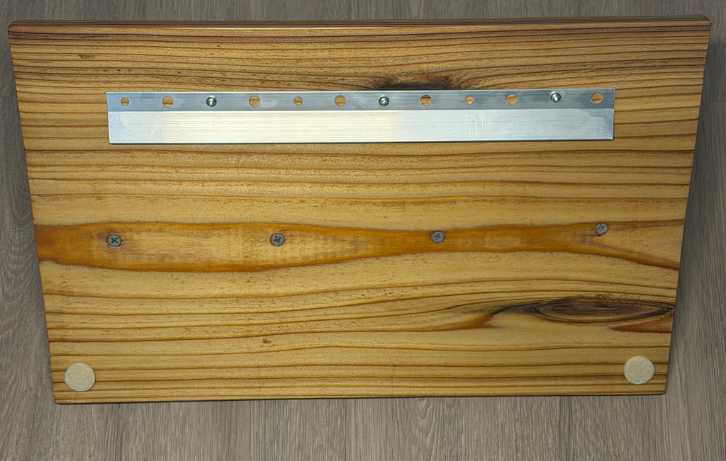 Entryway Shelf with Hooks — Cedar